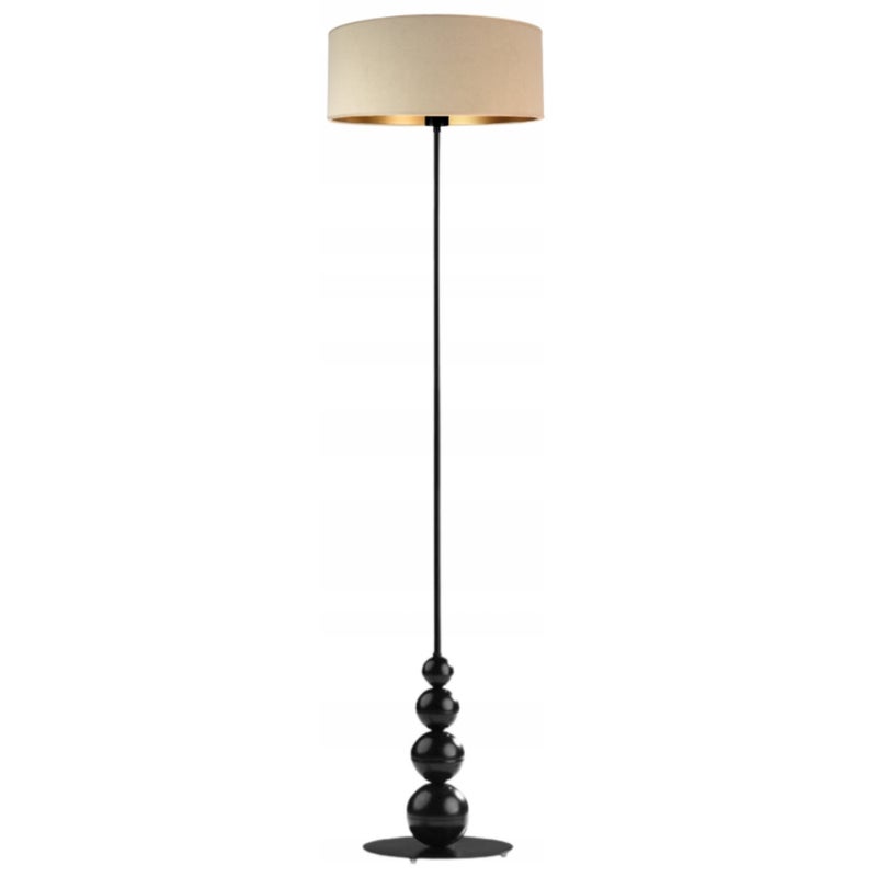 Lampa stojąca podłogowa z abażurem walec TENEZI