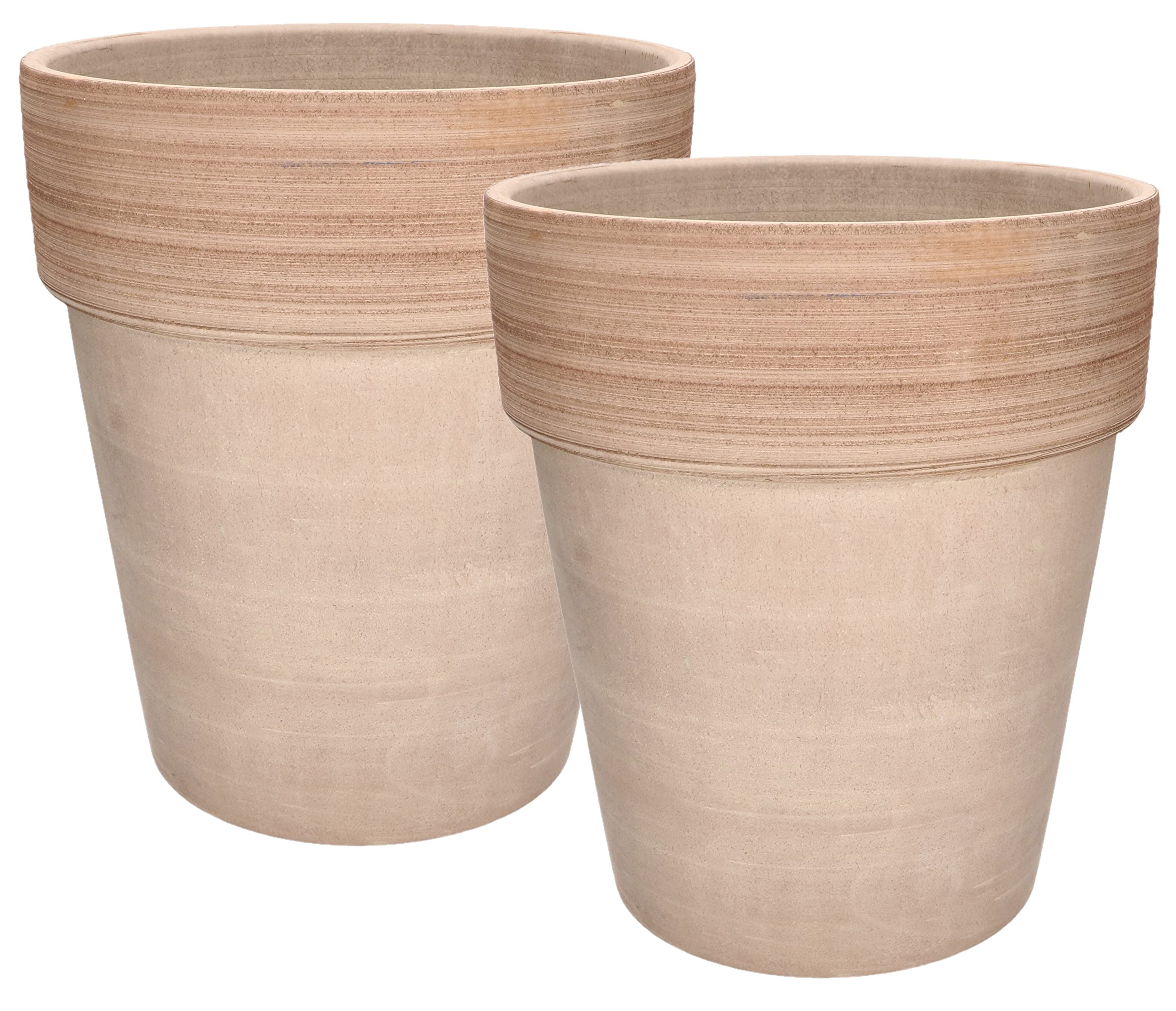 2x doniczka gliniana 31 donica ceramiczna terakota - KOTARBAU