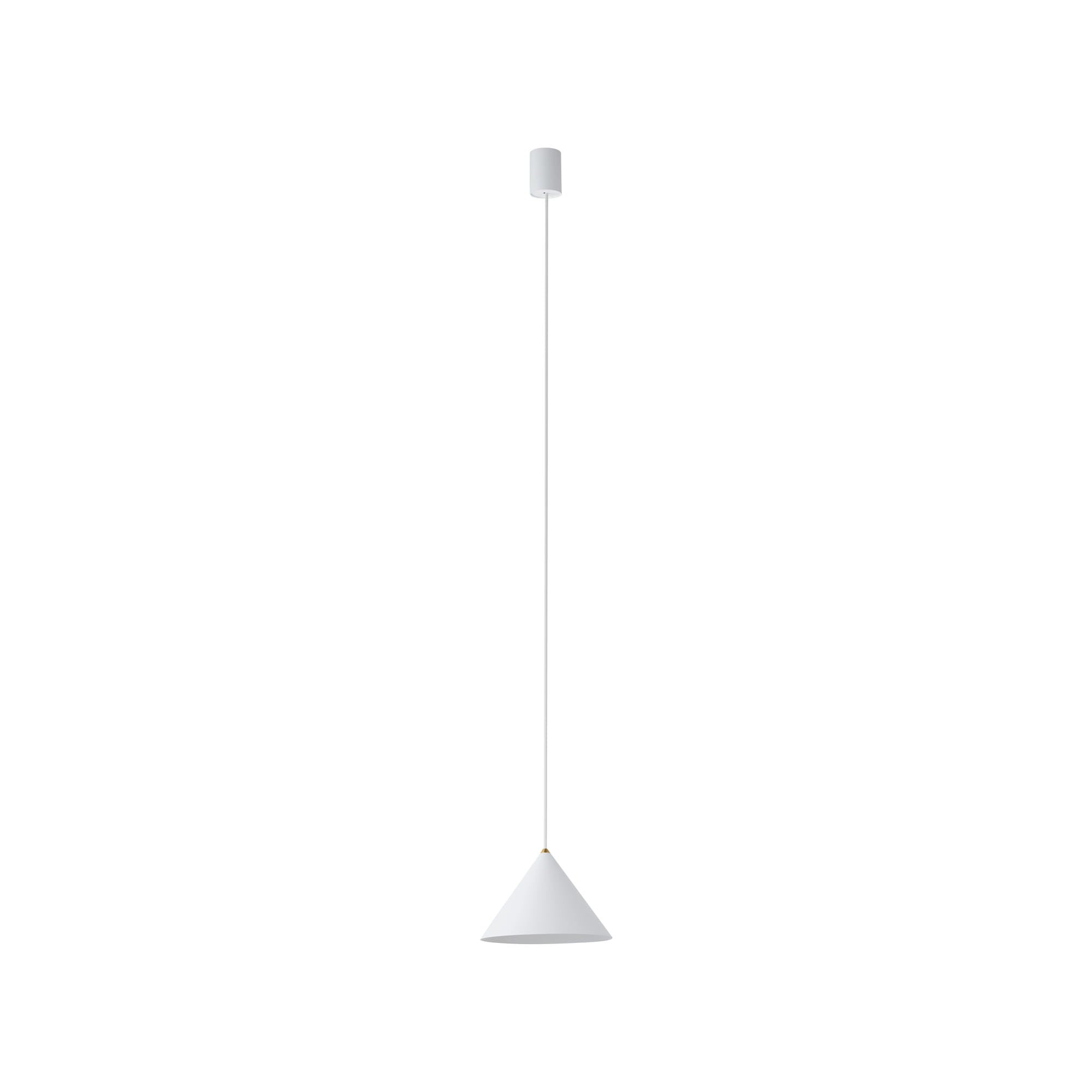 Lampa wisząca Zenith biała 1xGU10x35W wym: 130 x 20,5 x 6,5 cm metal Nowodvorski Lighting
