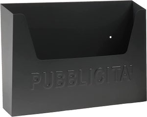 Cassetta Porta Pubblicità Kippen GLAMUR - Antracite, 350x260x80 Mm, Per Uffici E Negozi - Foto 5