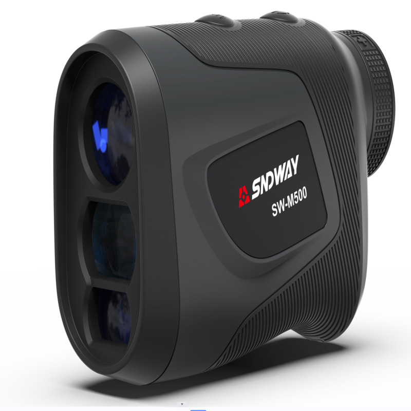 Télémètre Laser 6x 500m Précis - Idéal Chasse, Golf, Randonnée Avec Modes Brouillard, Vitesse Et Scan Continu