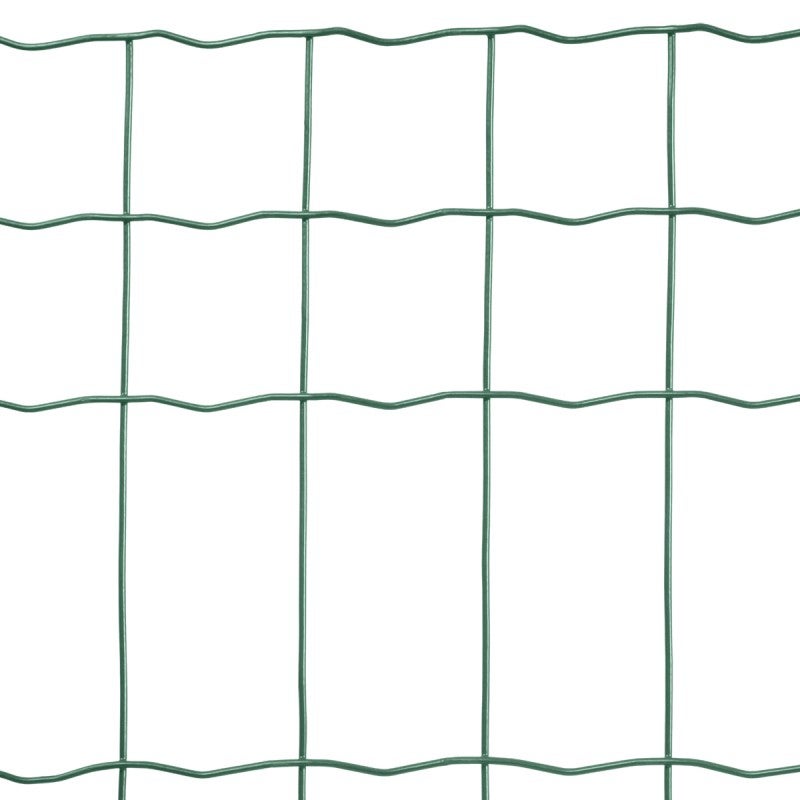 Grillage soudé en rouleau H1m80 x L25m fil 2.5mm maille 100x50 mm Vert - 4