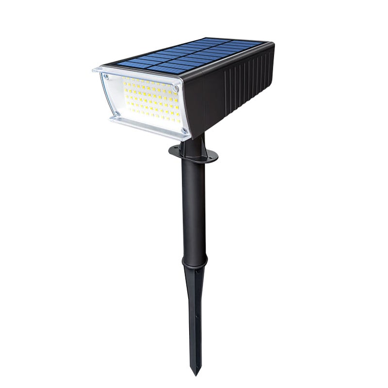 Zewnętrzne lampy solarne do ogrodu/na trawnik, oświetlenie krajobrazu w gruncie, reflektor do wbijania