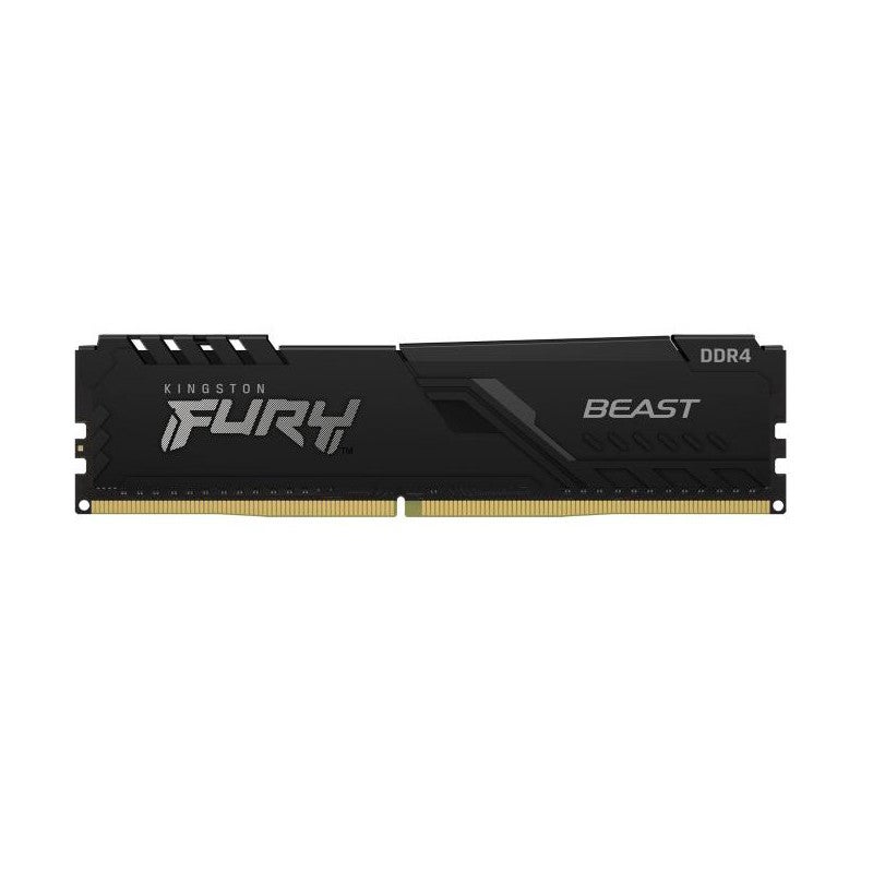 Kingston Technology FURY Beast 32GB 3200MT/s DDR4 CL16 DIMM [Kit da 2] 1Gx8 Black (D4 D 3200MHz 32GB 2x16 Kit FURY Beast - 3