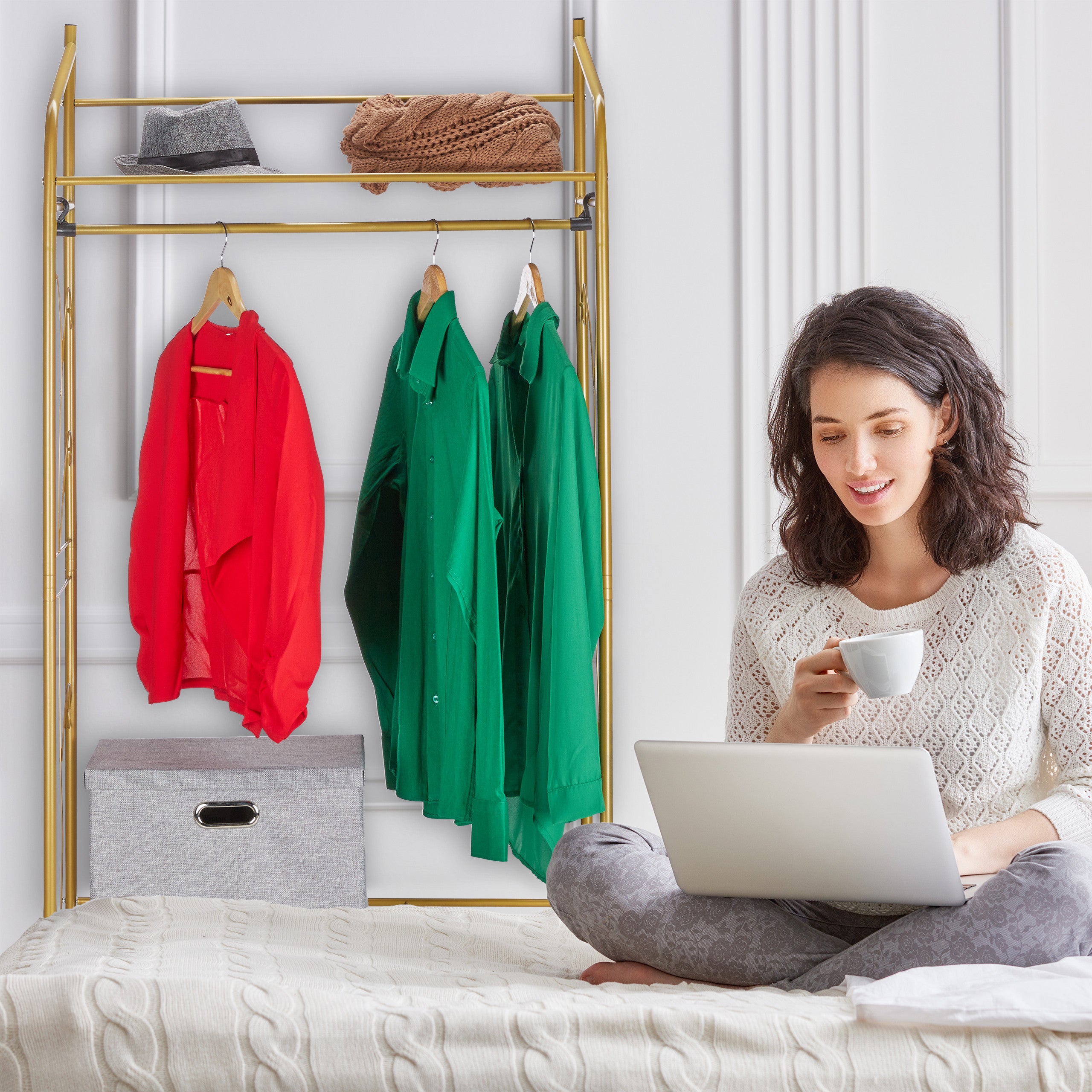 Porta Vestiti Da Camera Relaxdays Appendiabiti, Guardaroba In Bambù, Attaccapanni, Appendi Abiti, Con Ripiano Scarpe, Appendino, Colore Naturale | Leroy Merlin Appendiabiti In Legno
