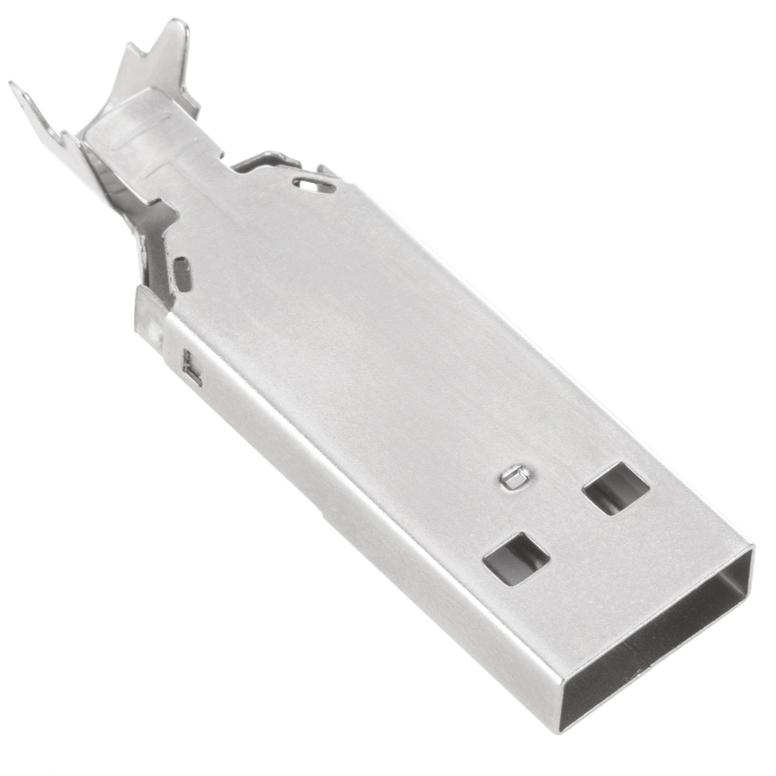 QIANRENON Adattatore USB B Quick Connect Senza Saldature, Cavo Corto USB Tipo B 2.0 Maschio A Terminale A Crimpare A 5 Pin, Connettore Per Morsettiera A Molla USB B, Per Fai Da - Foto 13