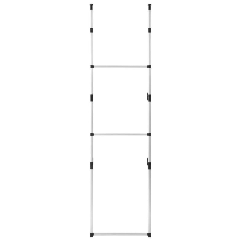 Système de garde robe télescopique avec barres Aluminium - 4