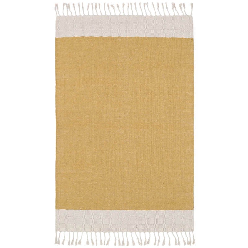 Tapis Contemporain Rectangle 100x150cm Lucia moutarde - 2