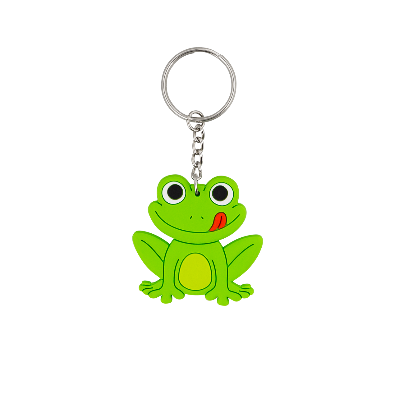 Porte-clés Grenouille Qui Coasse : Jouet Anti-stress Rechargeable Avec Lumières LED Et Son Rigolo