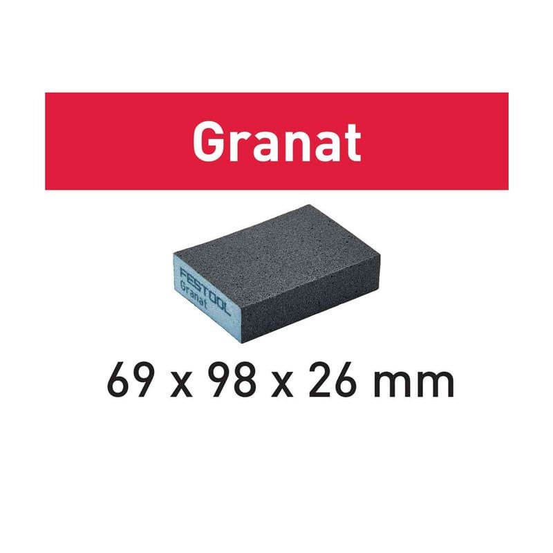 Festool Blok szlifierski Granat 69 x 98 x 26 mm 36 GR/6 - 201080