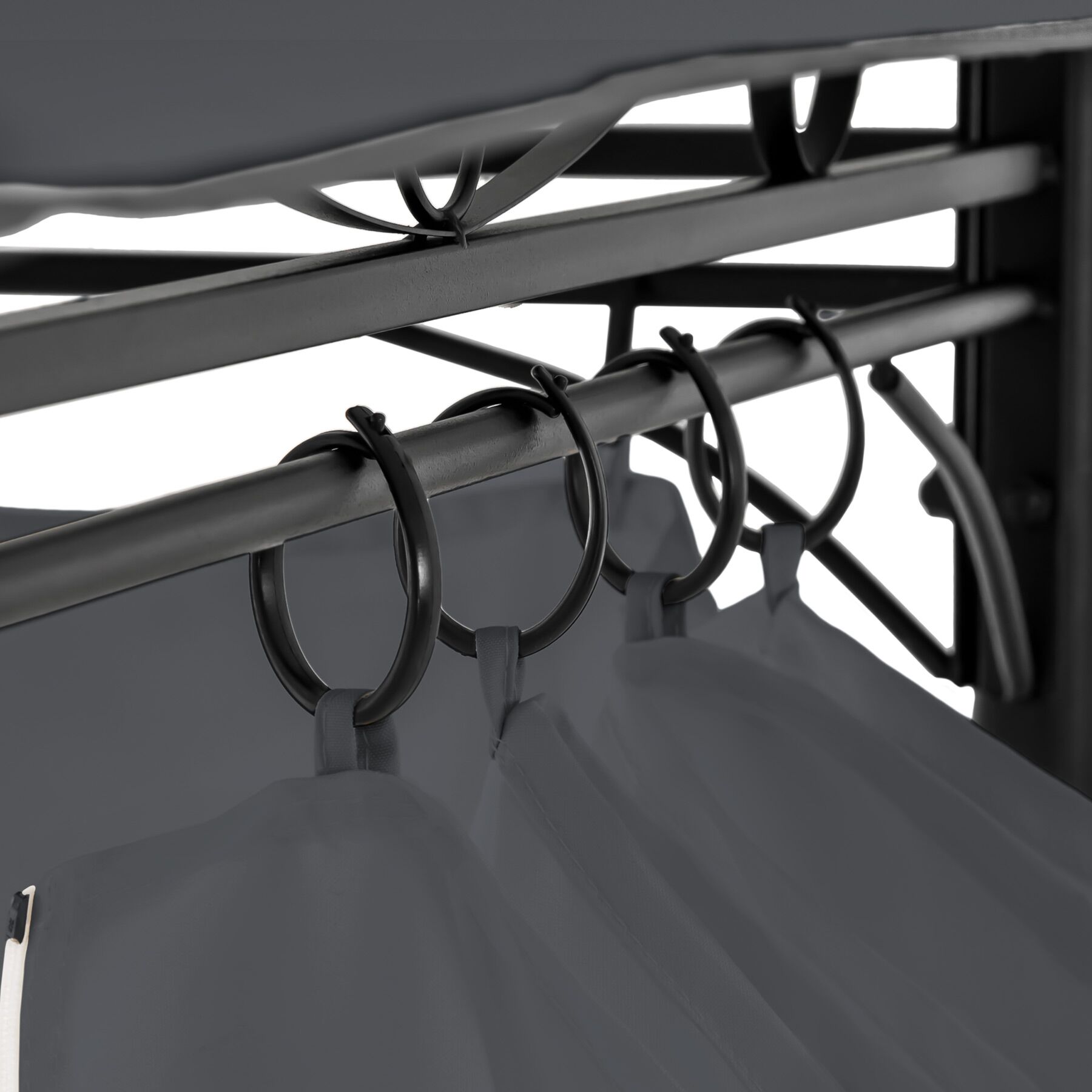 TECTAKE Pabellón de jardín 4 x 3 m - 4