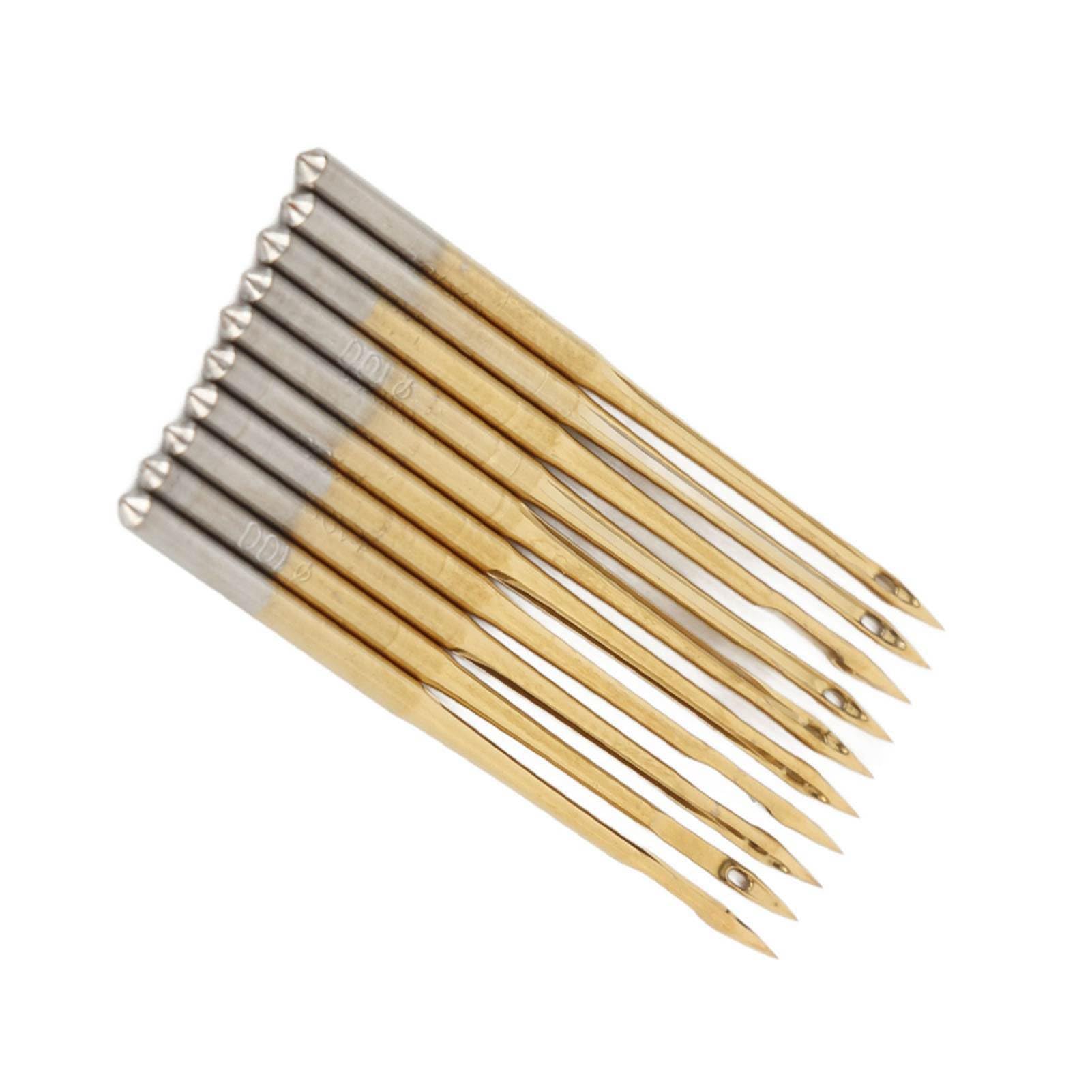 Lot De 10 Aiguilles Singer 2022 Pour Surjeteuse – épaisseurs 80/12 Et 90/14 | Compatible 14SH654, 14CG754