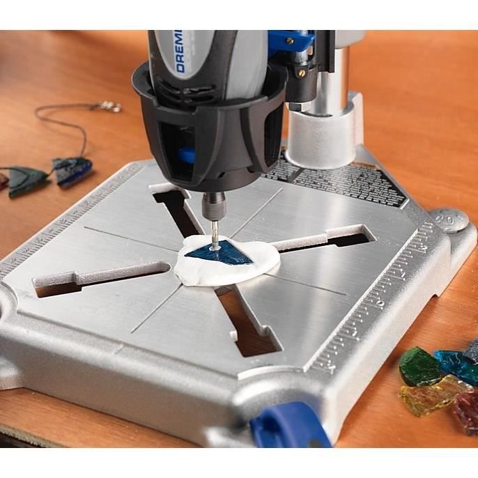 Dremel 662 Punta da trapano per vetro impregnata di diamante, accessorio per utensili rotativi con diametro di 3,2 mm per forare e tagliare il vetro - 4