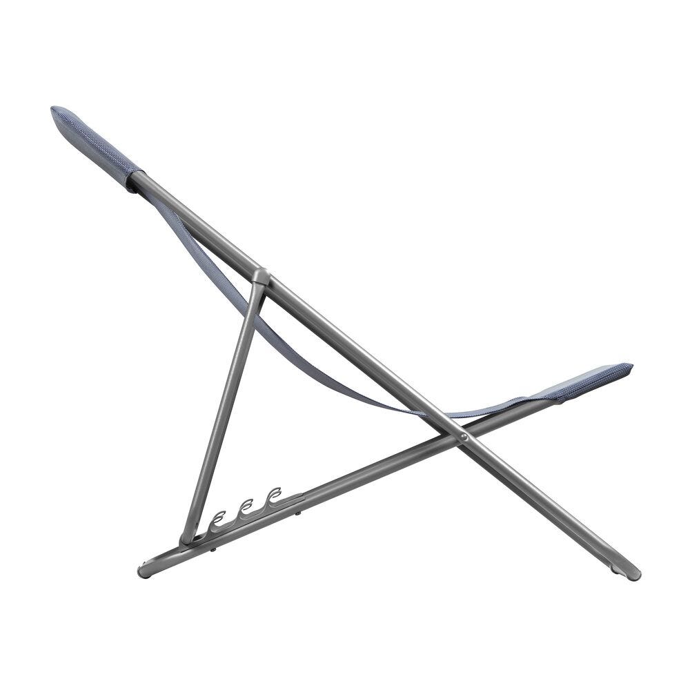 Transat jardin pliant multi-positions : Largeur 52 cm - TRANSATUBE 2 - 4
