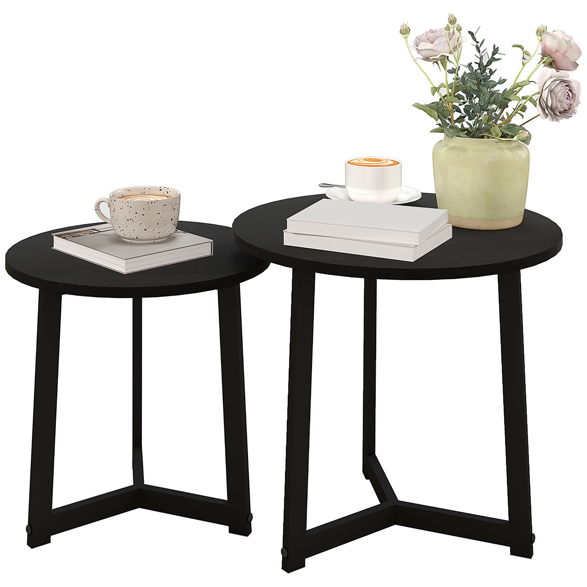 Tables Basses Empilables - Tables Gigognes Scandinaves, Modernes Tables Basses Empilables - Tables Gigognes Scandinaves, Modernes