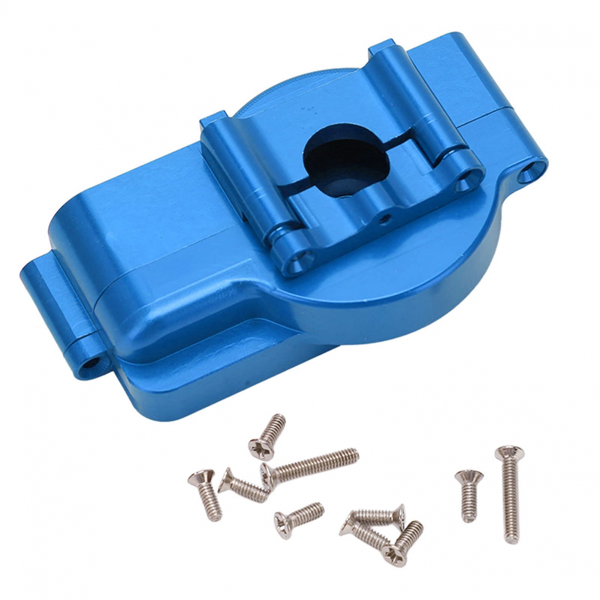 Carcasă cutie de viteze centrală din aliaj de aluminiu modernizată, carcasă cutie de viteze centrală RC metalică pentru mașina Traxxas LaTrax RC
