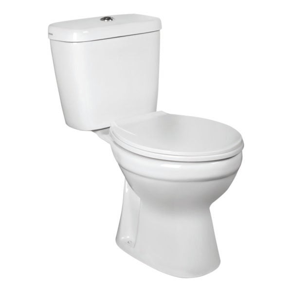 WC kompakt C-Clear z deską z pionowym odpływem KERRA