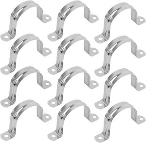 Lot De 15 Colliers De Serrage Acier Inox 304 – Diamètre 38mm, Rembourrés Caoutchouc, Pour Tuyaux Et Câbles