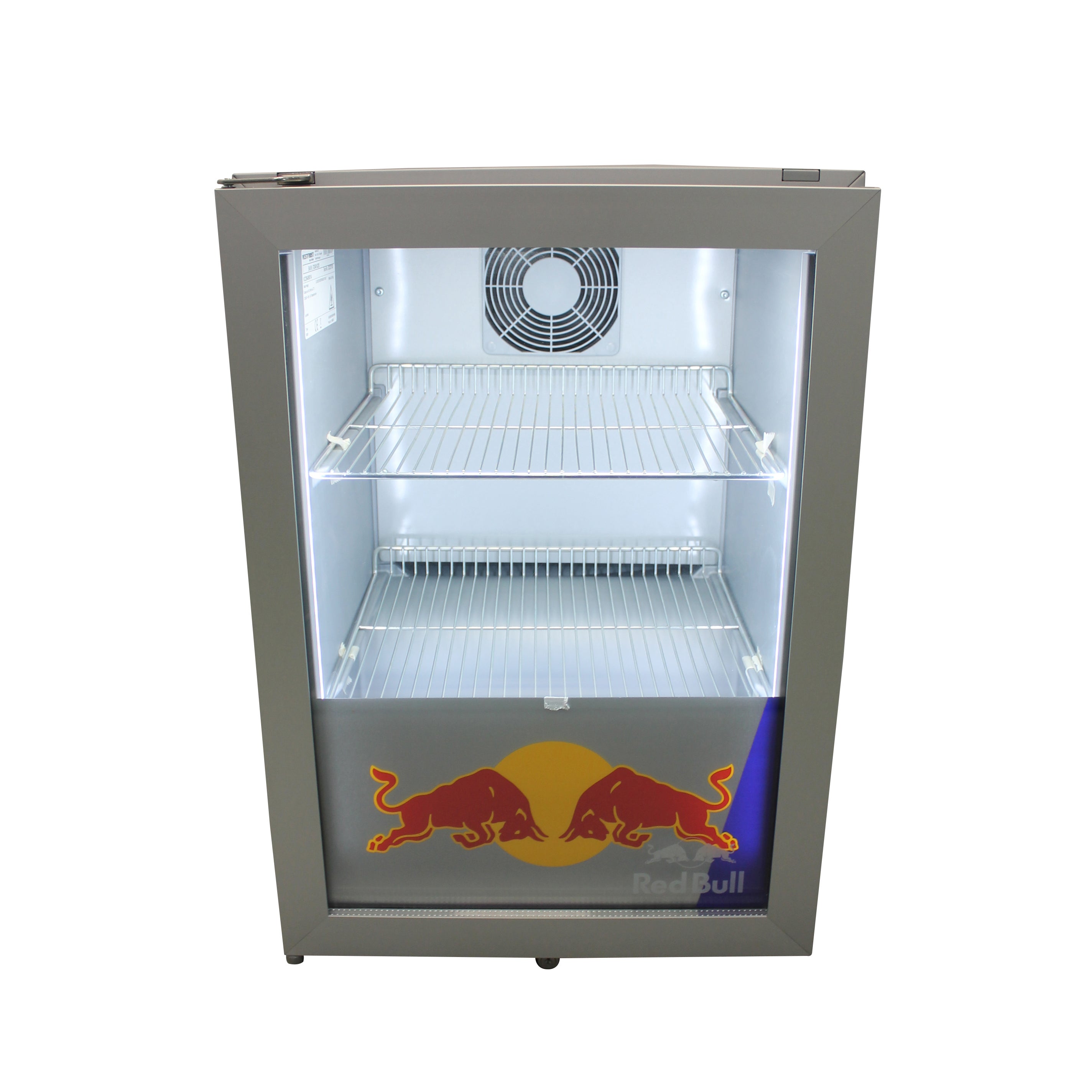 Red Bull Nevera con Llave y LED Interior Oficina, Habitación