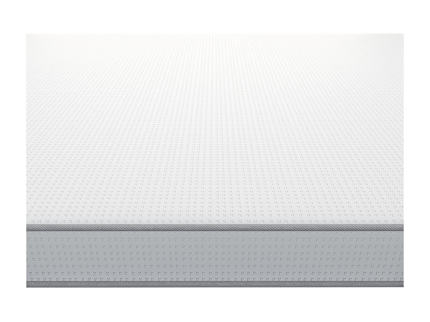 Zestaw 90 x 190 cm stelaż z białą skrzynią + materac piankowy o grub. 12 cm - ASTYANAX II marki YSMÉE - 7