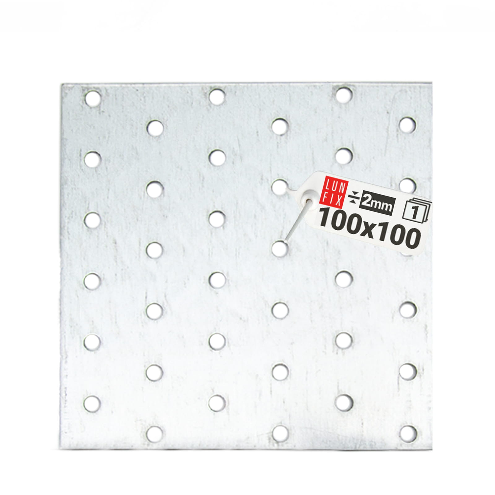 Płytka perforowana 100x100x2 mm 1szt.