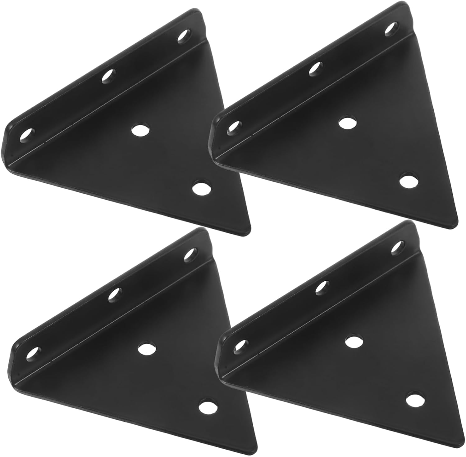 Lot De 4 Supports D'étagère En Fonte Ornés - Style Industriel Vintage, Pour étagères Bois (rustique, Cheminée, Cuisine…)