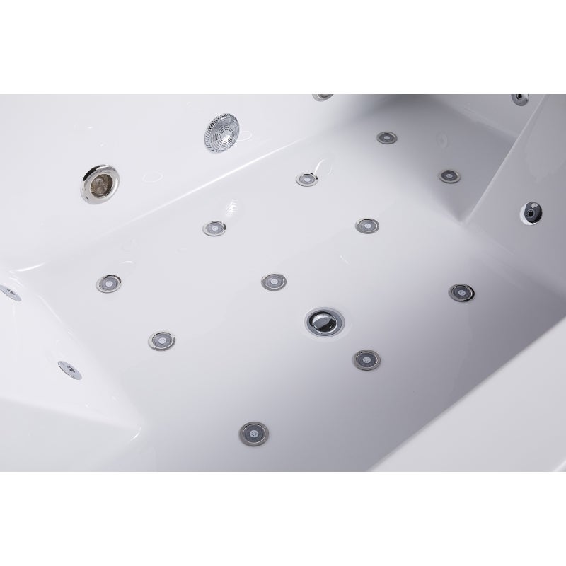 Baignoire balneo NIAGARA DUO 2 places ARCHIPEL® -180x126 - 5