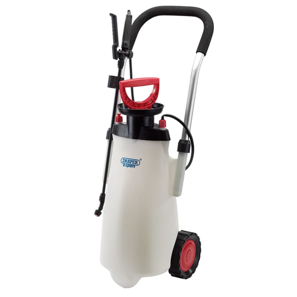 Draper Tools Expert Spruzzatore a Pompa con Carrello 15 L Rosso 82583 ...