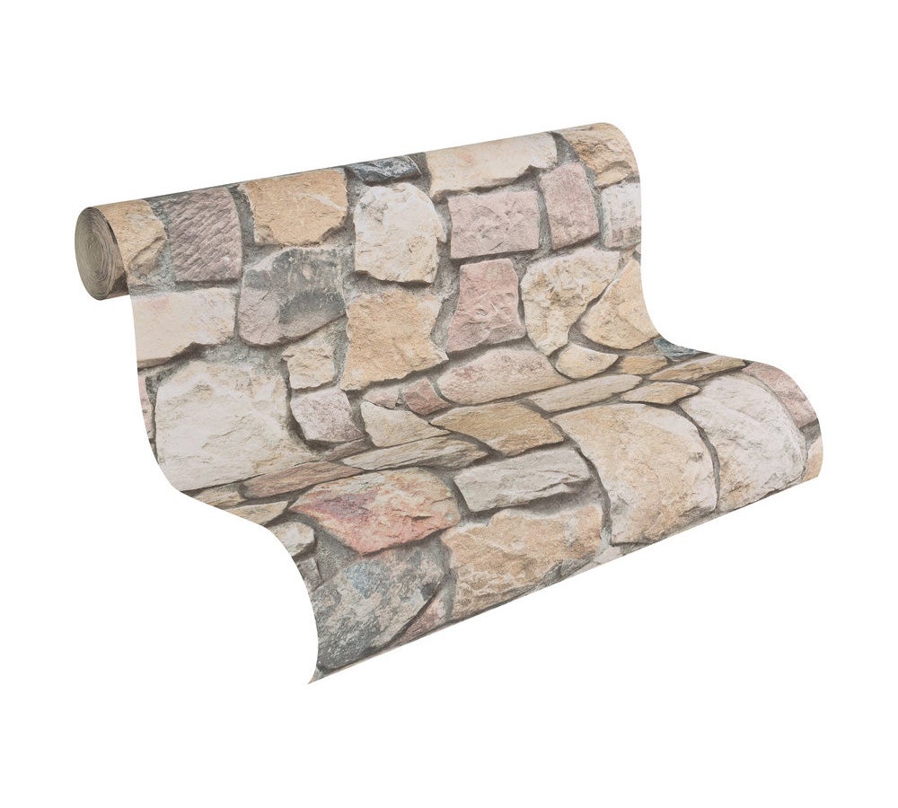 Profhome 692412-GU Papier peint nature légèrement texturé mat 5,33 m2 - 2