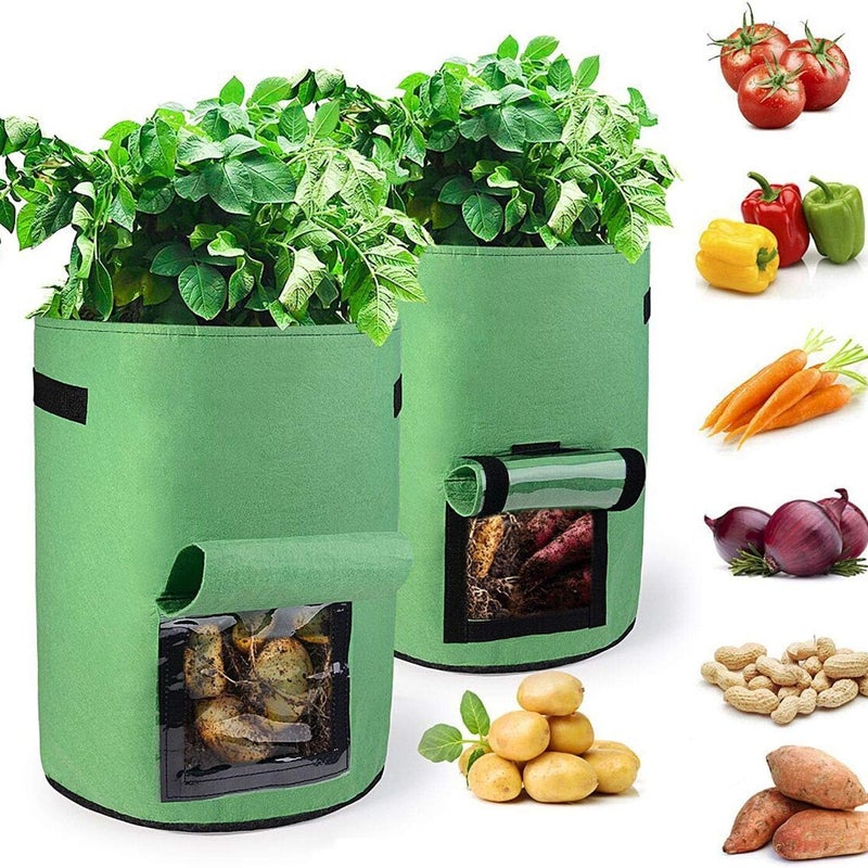 Worek do uprawy ziemniaków, 2 worki do uprawy ziemniaków, worek do uprawy z włókniny, worek do uprawy warzyw ogrodowych do ziemniaków