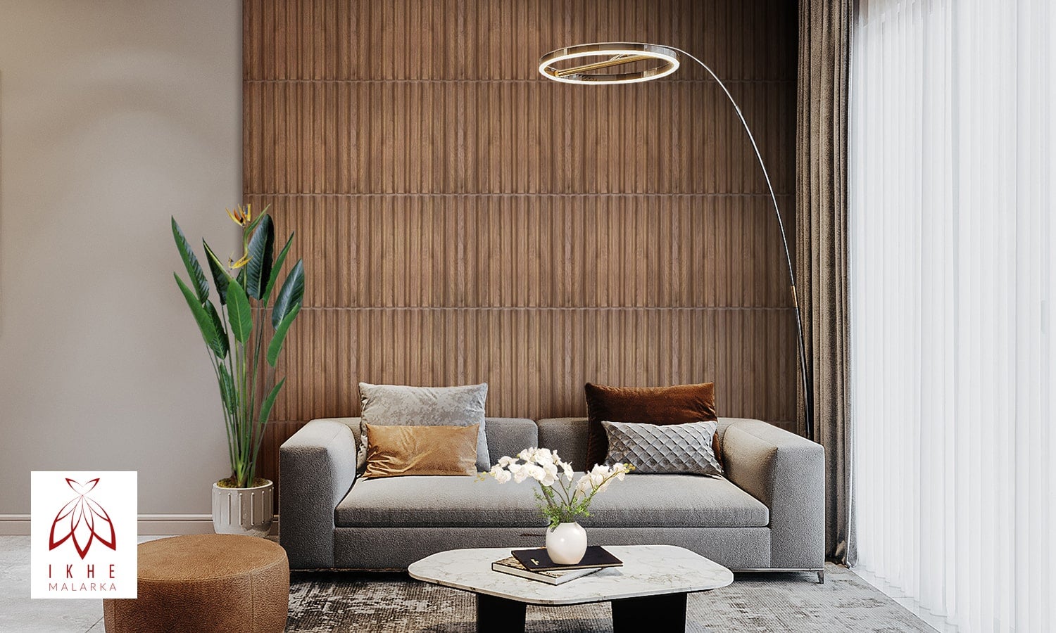 12PCS/3M² Paneles 3D de plástico PVC de pared aspecto madera Techo de pared Aspecto 3D SLATS D167 Wood - 3