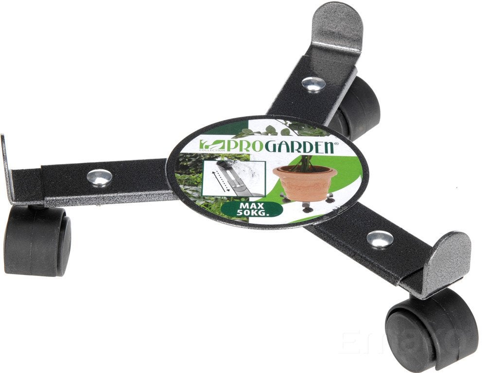 Supporto Per Piante Xiofio 6 Ripiani Con Asta Appendiabiti | Scaffale Per Fiori Da Interno/Esterno, Nero