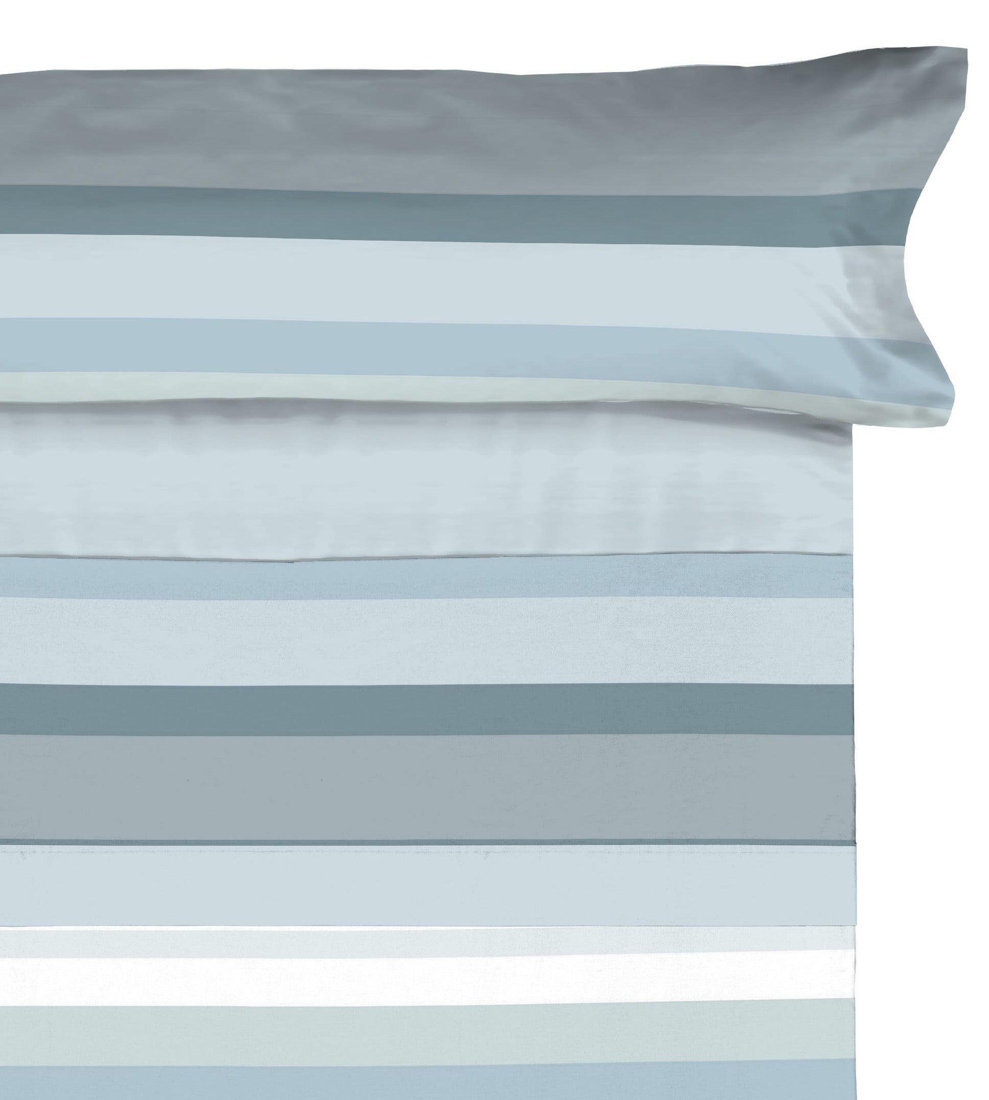 Juego Sábanas Microfibra Verano Nicol Azul cama 135cm Donegal Collections - 3