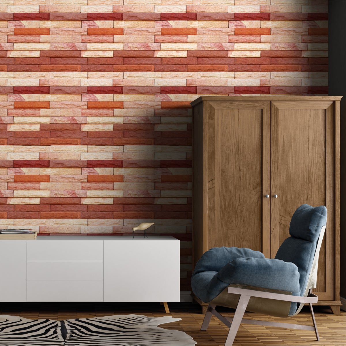 Adesivi materiale Pietre di San Remo - Sticker adesivo - adesivi murali - 60x60cm - 3