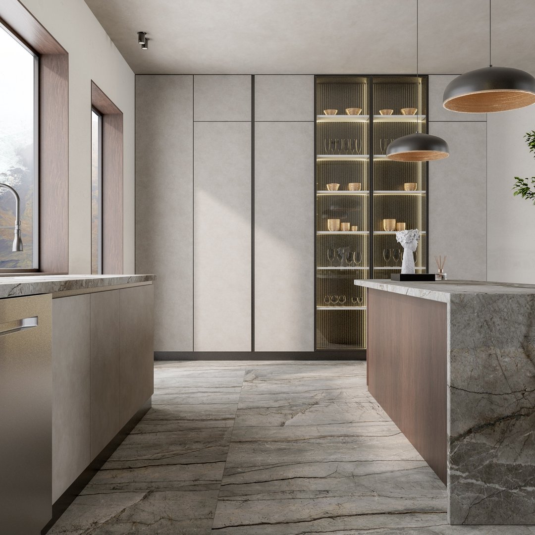 Pietra Oxford Grigio - Piastrelle 60x120 cm 9 mm - MSR 5002 60x120 R10 9 mm - 7