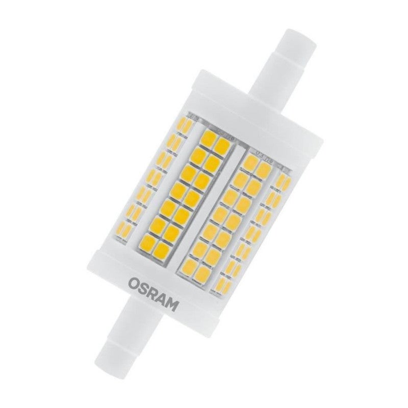Lampadina LED Osram SUPERSTAR, luce bianca calda 2700 K, 11,5 W, attacco R7s E - 5