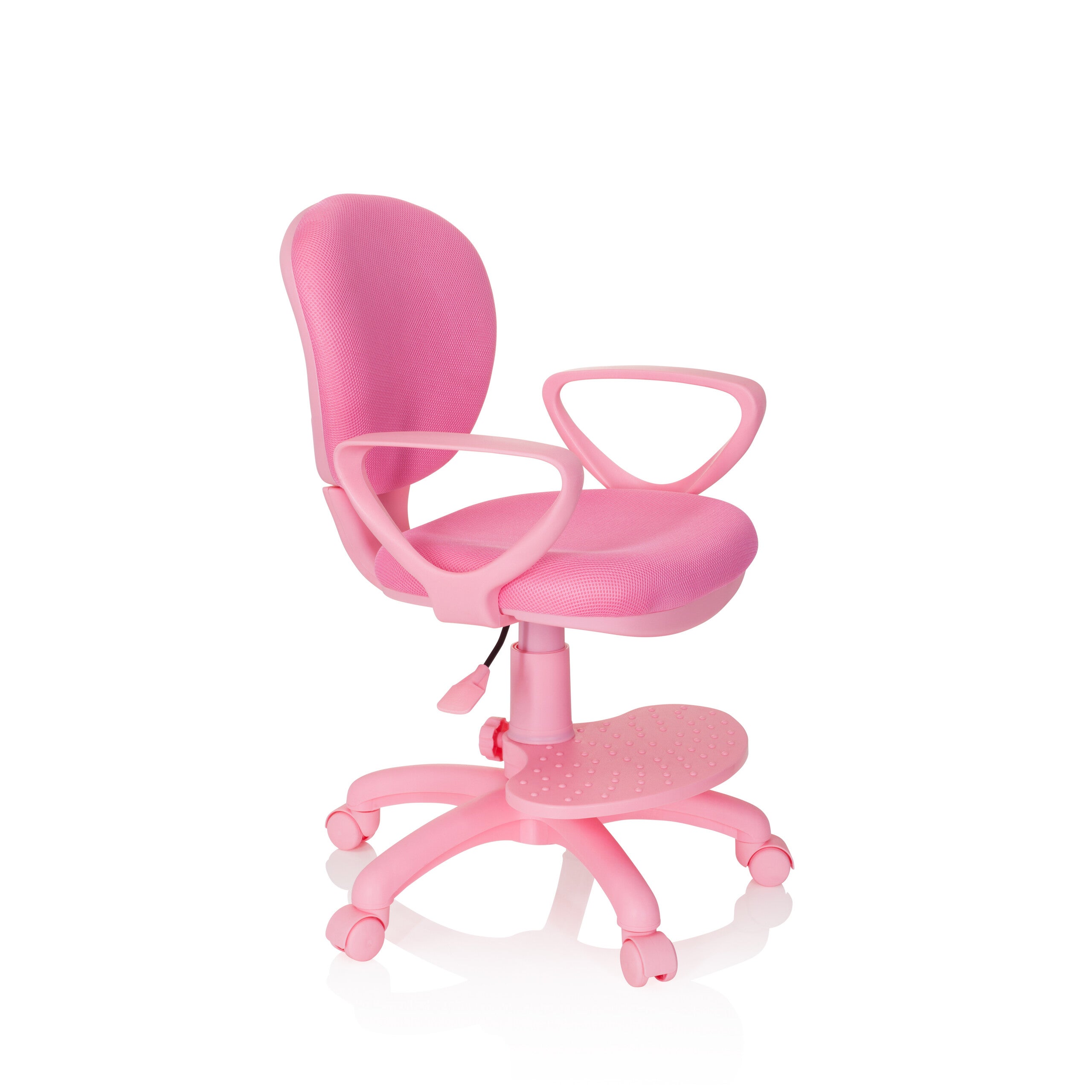 Sedia per bambini / Sedia da scrivania per bambini KID COLOUR Tessuto Rosa hjh OFFICE - 4