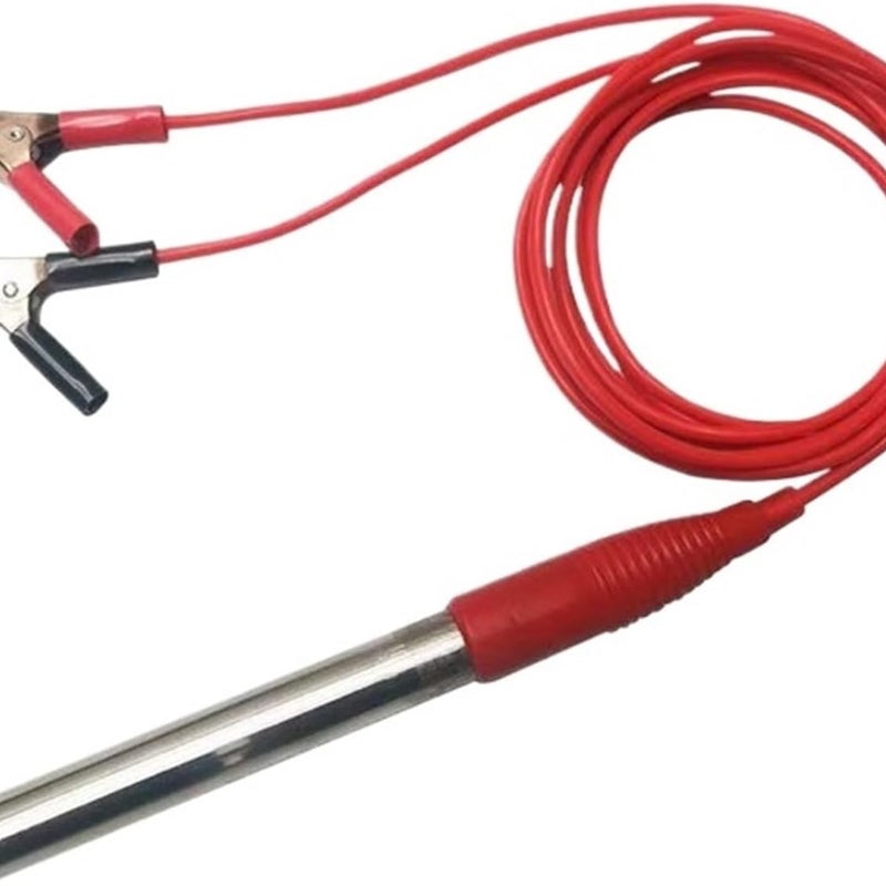 Podgrzewacz wody 12 V DC – z zaciskiem krokodylkowym – wkład grzewczy 150 W, 200 W, 300 W – przenośny podgrzewacz zanurzeniowy ze stali nierdzewnej