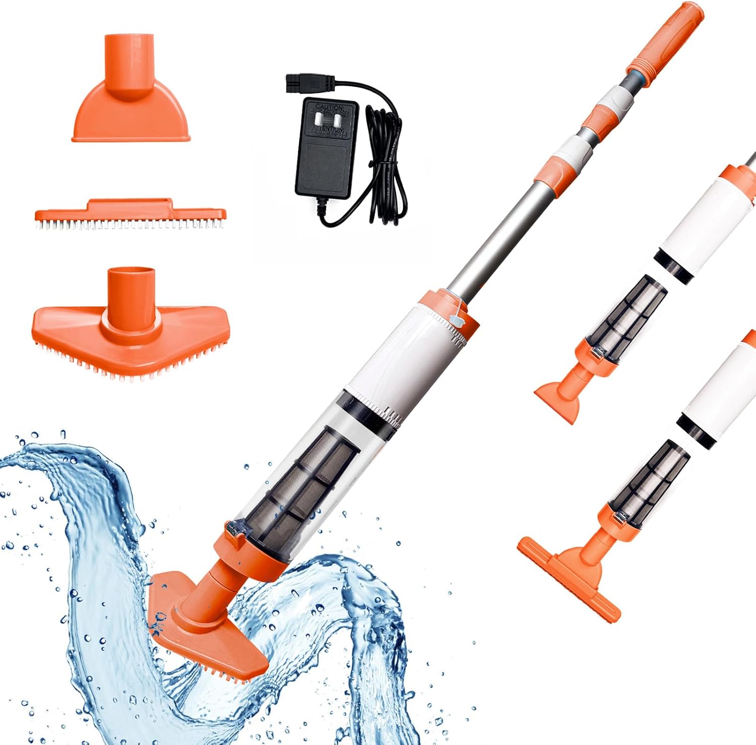 3 en 1 Aspirateur de Piscine sans Fil, Nettoyeur Électrique à Batterie — free download