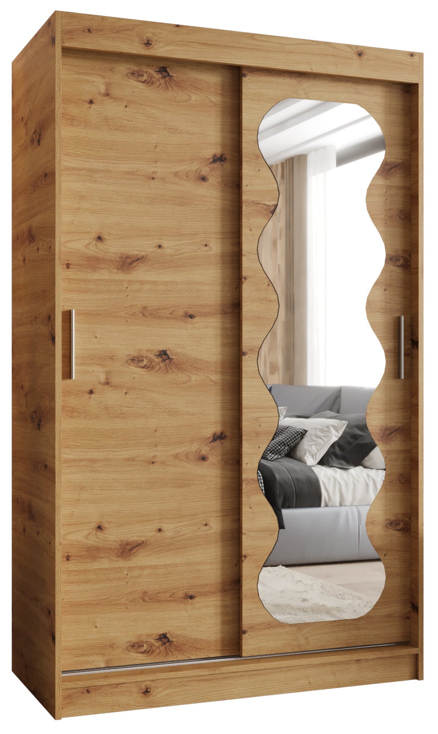 Szafa przesuwna garderoba SPOTI 120 x 62 x 200 cm Artisan