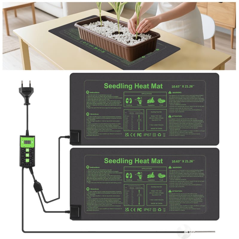 Tapis chauffant pour semis pour plantes Tapis Chauffant pour Semis, 50,8 X 25,4 Cm, Tapis Tapis chauffant pour semis pour plantes Tapis Chauffant pour Semis, 50,8 X 25,4 Cm, Tapis
