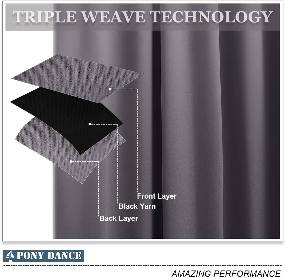 Rideau de porte occultant autocollant, isolation thermique, intimité, sans perçage, 66 x 175 cm, gris - 5