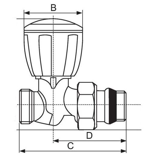 Distribuidor De Acero Inoxidable Multidis SH Para Conexión De Radiador, G 3 / 4Z AG 2 Círculos