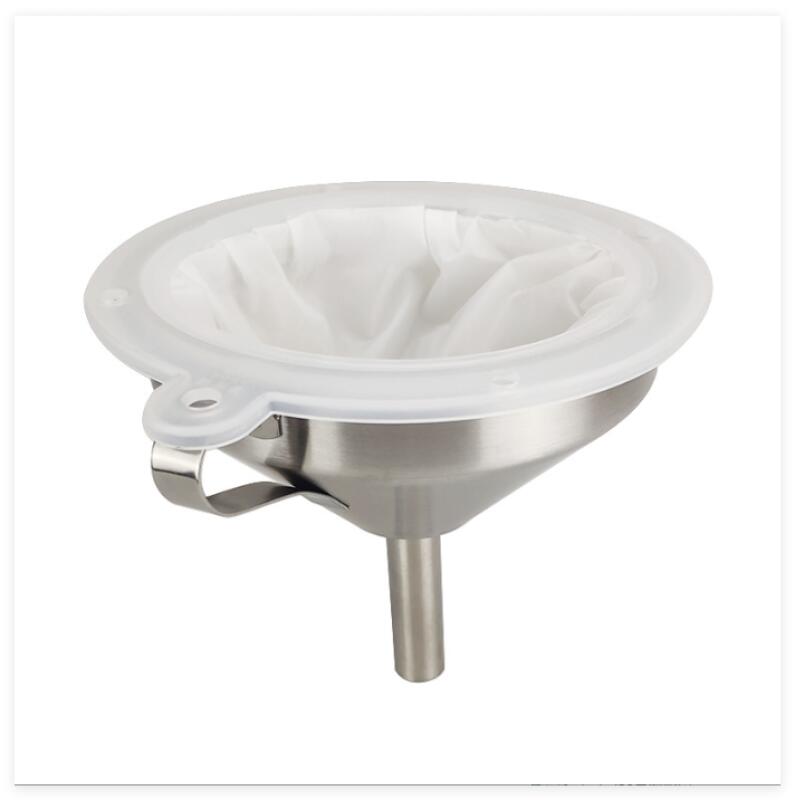 Imbuto Filtro Per Caffè In Acciaio Inox 99 Mm - Doppio Strato, Riutilizzabile, Per 1-2 Tazze, Senza Carta, Ecologico