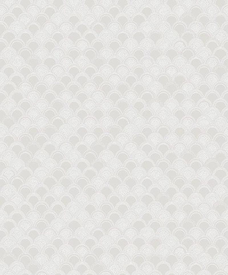 Tapeta motyw art déco białymIszarym - 53 cm x 10.05 m - BORASTAPETER
