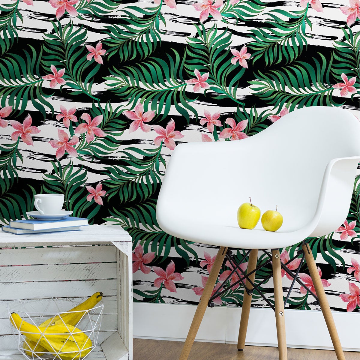 Adesivo carta da parati tropicale San Ramon - Sticker adesivo - adesivi murali - 60x60cm - 5