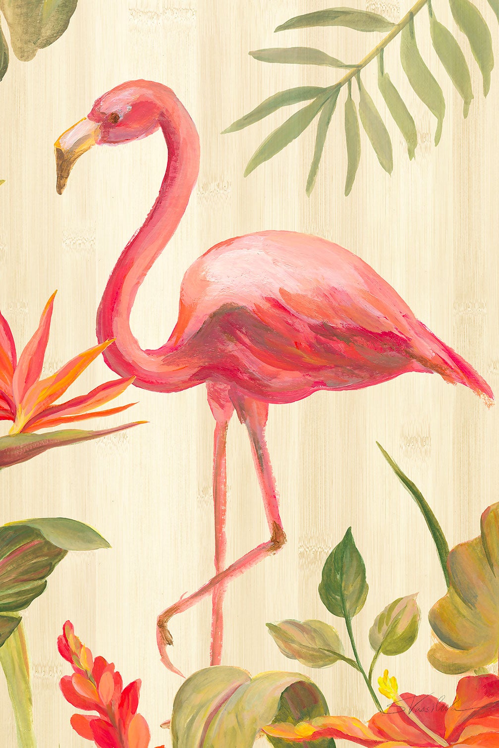 Ensemble Bébé Gymboree - Body + Pantalon Flamant Rose Tropical Oasis 3-6 Mois - Coton