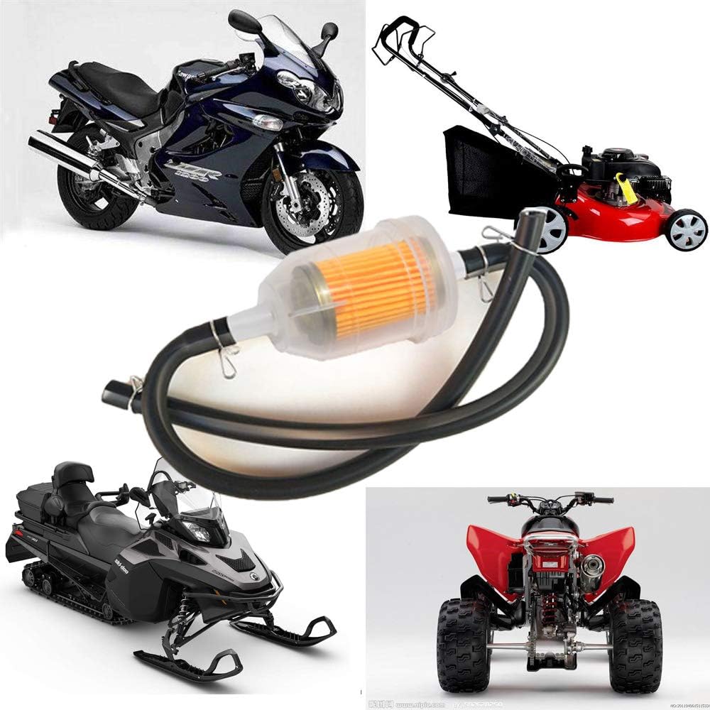 Lot de 10 filtres à carburant rapides de 7 mm pour moto, scooter, tracteur à gazon, filtre à carburant. - 4
