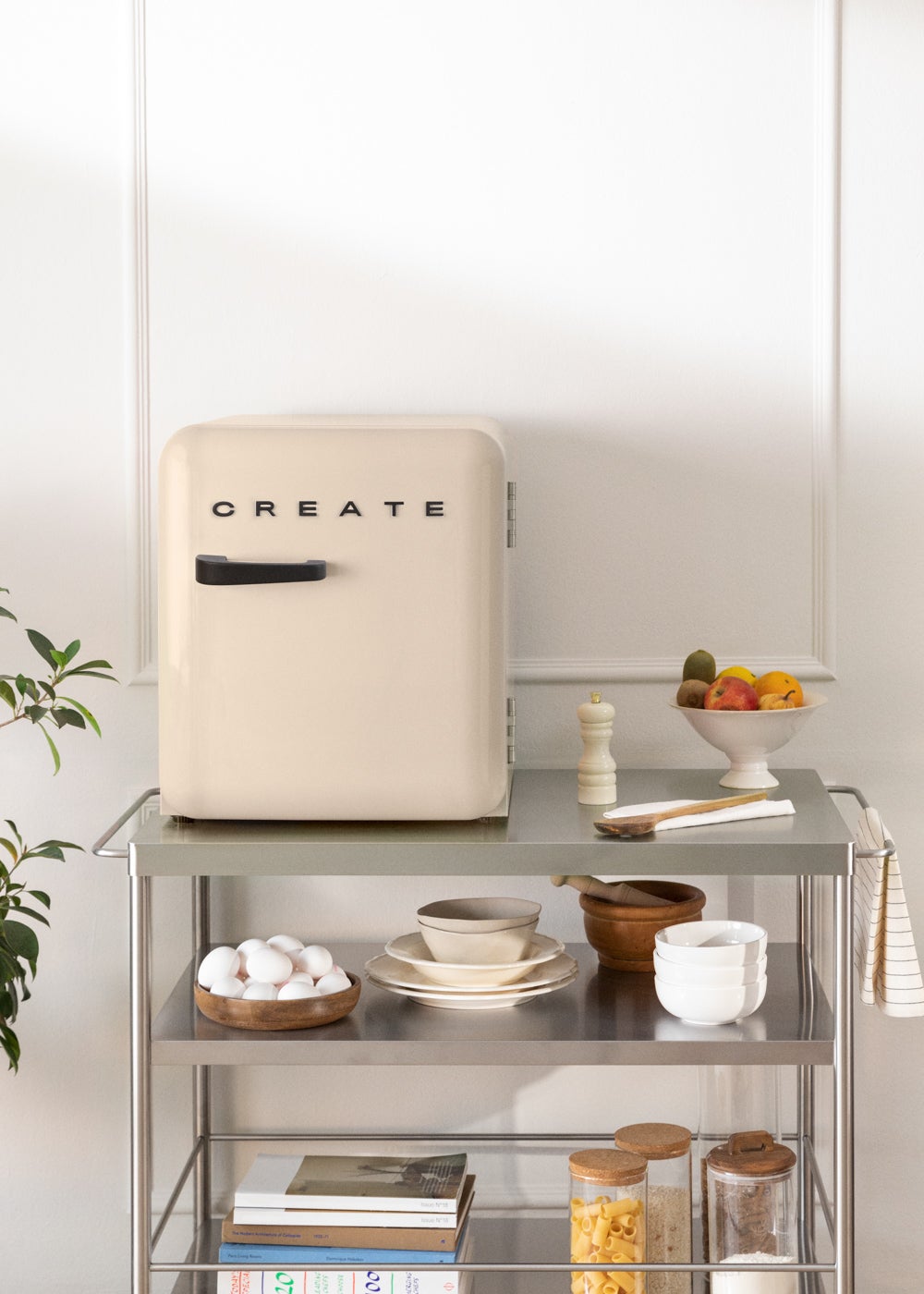 CREATE - FRIDGE RETRO 48L - Lodówka w stylu retro - Sable