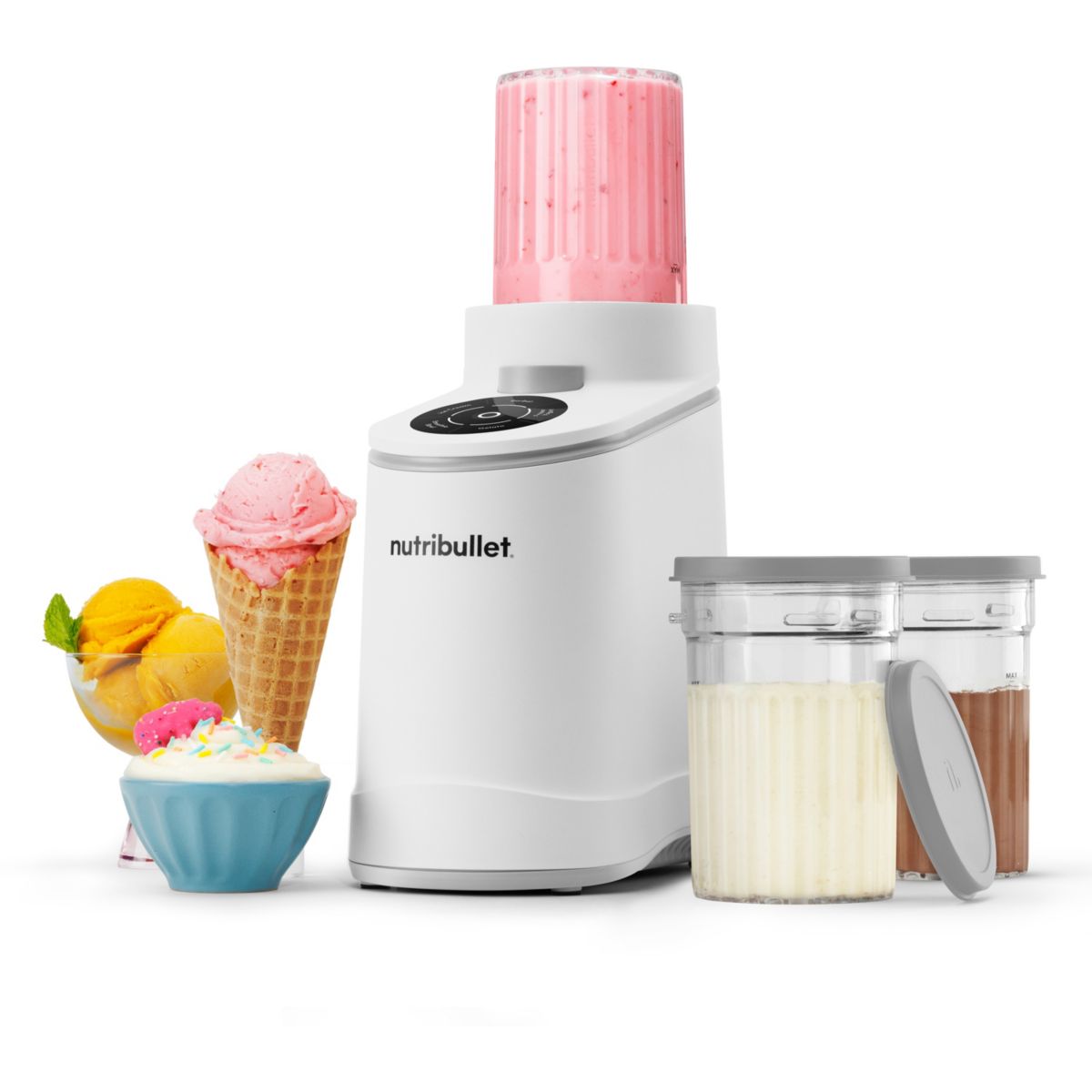 Heladera NutriBullet Chill NBD0503W 500W 0.47 l 3 tarrinas Blanco - Imagen 4